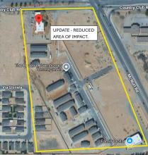 Reduced area of impact.