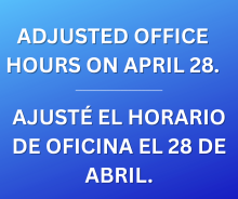 CRRUA offices will be closed from 9 - 10:30 a.m. on April 28, 2026. Payments may be made online at crrua.org and by phone at 1-844-855-0090. ($4.95 fee applies.) Thank you.