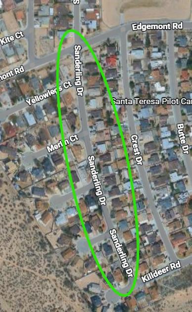 Water Service Interruption: Sandpiper Drive