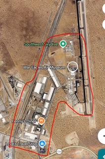Update-Correction: CRRUA crews are performing emergency repairs on a water line in the Santa Teresa Industrial Area from Love's Travel Stop to the south to Southwest Skydive to the north. 